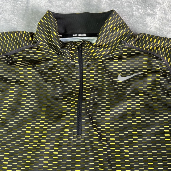 🎯Nike Men's Dri-Fit Racer Half-Zip Training Shirt Size Large - Picture 4 of 15